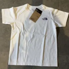 新品 ノースフェイス バンダナスクエアロゴＴシャツ　130 キッズ