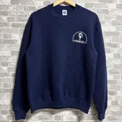 90s USA製 RUSSELL ATHLETIC スウェット 企業ロゴ 教育
