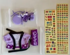 推し活参戦コスチュームセット&グッズセット/パープル/紫