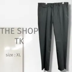 k2【ザショップティーケー 】テーパードパンツ/大きい ストライプ柄 ビジネス