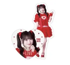 あ*れ様 ＝LOVE 齋藤樹愛羅　とくべチュ、して　個別ステッカー