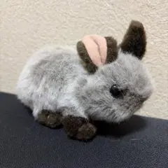 吉徳　ぬいぐるみ　グレーウサギ