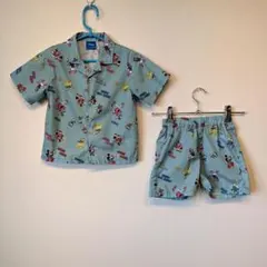 ディズニー セットアップ 半袖シャツショートパンツ