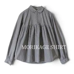 極美品 MOGA 洗える サテンボウタイブラウス 千鳥格子 グレンチェック 