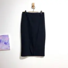 ZARA ザラ　黒　タイトスカート　スリット