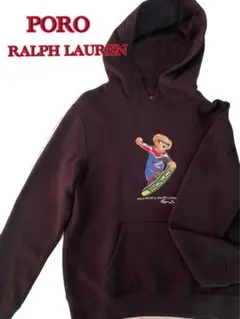 Ralph Lauren Polo Bear パーカー L/G 160（キッズ）