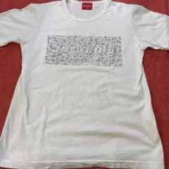 Supreme ホワイト ロゴ TシャツMのサムネイル