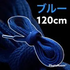 NIKE等靴ひも【120cmローカット用】ブルー靴紐 シューレース 韓国