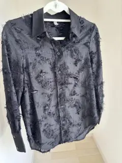 【美品！】黒 長袖シャツ