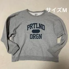 フルーツオブザルーム　アメリカンラグシー別注オーバーサイズスウェット　短丈　M