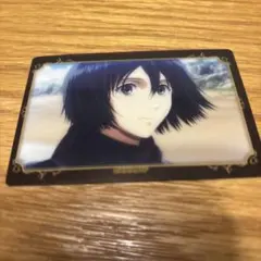 進撃の巨人 ミカサ オーロラアートコレクション カード