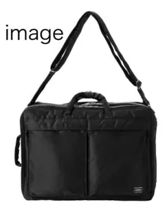 美品　ポータータンカー　3WAY ブリーフケース　Lサイズブラック