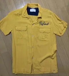 BROWNY 半袖シャツ イエロー Mサイズのサムネイル