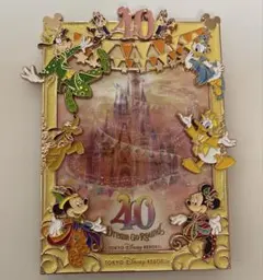 東京ディズニーランド　40周年　フォトフレーム 楽天市場】【2023 4/10発売】 フォトフレーム 40周年 東京