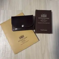 Whitehouse Cox ダークブラウン 名刺入れのサムネイル