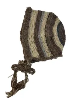 バラクラバ 大人のボンネット かぎ針編み