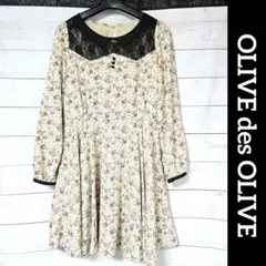♥️OLIVE des OLIVE ♥️ 長袖ワンピース ワンピース 膝丈