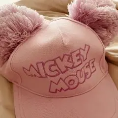 新品タグ付♡ディズニー♡ボンボンキャップ♡
