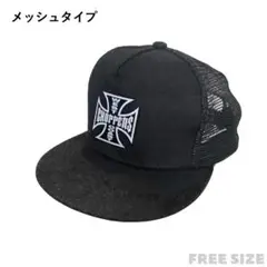 ウエストコーストチョッパーズ メッシュキャップ 帽子 ブラック 新品・未使用