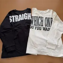 長袖カットソー 2枚セット