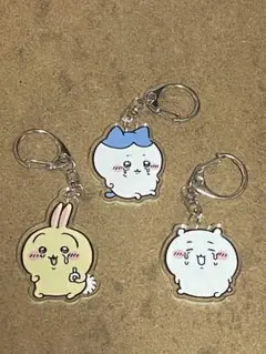 ちいかわ アクリルキーホルダー6 ちいかわ ハチワレ うさぎ 泣いちゃった