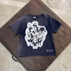 7SM2【ONEPIECE展】アニメTシャツ　ワンピース　黒　L 古着used