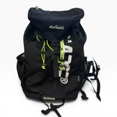 【美品】XLARGE×WILD THINGS コラボ バックパック 26L 黒のサムネイル