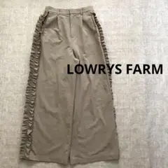 フリルパンツ カジュアルパンツ