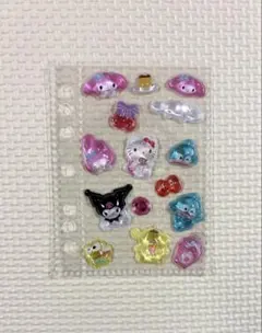 【大人気】サンリオ　ボンボンドロップシール　おすそ分け