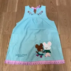 【美品】保育士　くまのがっこう　エプロン