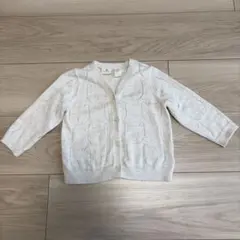 babygap カーディガン 長袖　ベージュ　くま　70cm