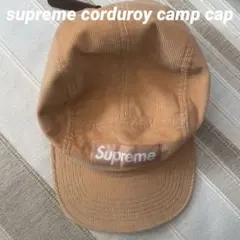 ほぼ新品 Supreme Corduroy Camp Cap ジェット キャップ