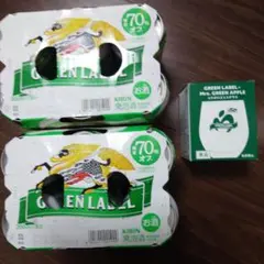 淡麗グリーンラベル　12本　ミセスコラボロゴ入グラス　1個　まとめ売り