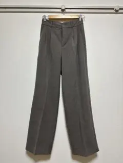 GUタックワイドパンツ(丈長めを股下80㌢に裾直し済)