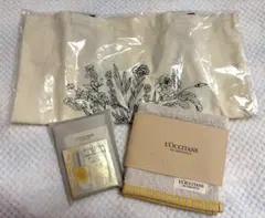 L'OCCITANE ＊ブーケ柄トートバッグセット