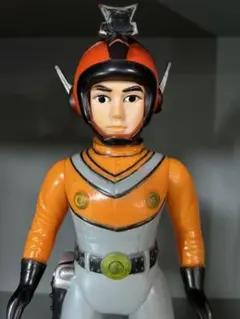 ブルマァク　TAC隊員／タック隊員　ソフビ　ウルトラマンA/ウルトラマンエース ウルトラマンA TAC隊員 ソフビ ブルマァク 当時物 年代物 - メルカリ