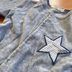 SHIPS ロンパース ベロア素材