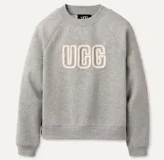 UGG アグ トレーナー スウェット ロゴ グレー Sのサムネイル