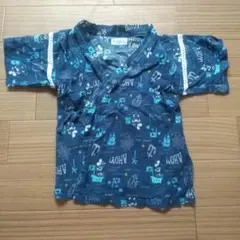 Ampersand ミッキー 甚平 100cm マリン柄