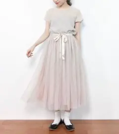 merlot plus デコルテ シースルー ワンピースのサムネイル