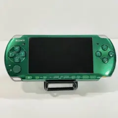 【美品‼︎】SONY PSP-3000 スピリティッドグリーン メモステ4GB付き