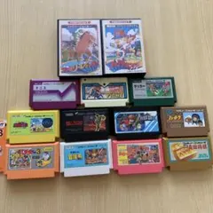 ファミコンソフト　13本まとめ売り