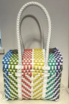 lady paola メキシコ製手編みバッグ - メルカリ