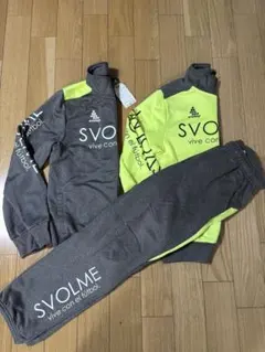 SVOLME ジャージ 上下セット L グレーのトップ新品未使用