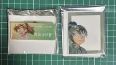 忍たま　アクリルネームプレート　アクリルカード　伊作　　留三郎