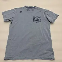 DESCENTE Move Sport Tシャツ グレー 迷彩ポケットのサムネイル