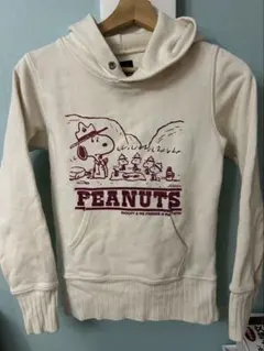 リー×ピーナッツコラボスウェットパーカ