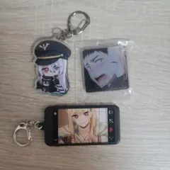 その着せ替え人形は恋をするキャラクターグッズセット キーホルダー・缶バッジ