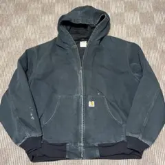 Carhartt ダック地 アクティブジャケット フーディーJ131BLK