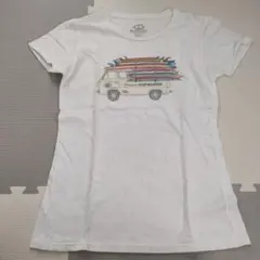 Malibu Shirts サーフボードプリント Tシャツ ホワイト Sのサムネイル